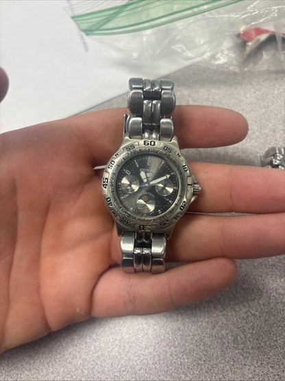 Fossil Chronograph Stainless Steel Men’s Watch – Black Dial