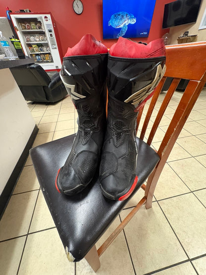 Alpinestars Supertech R Vented Motorcycle Racing Boots – Size 10.5