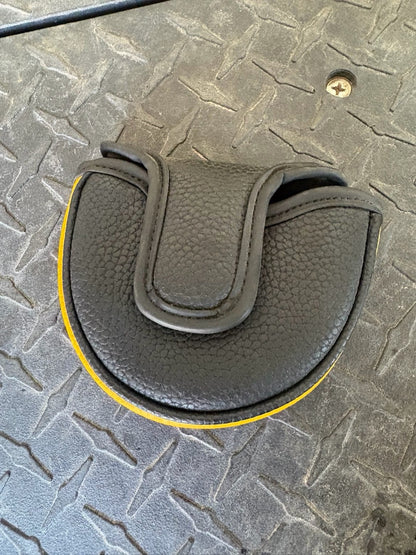 Pittsburgh Steelers Putter Head Cover – Black & Yellow Embroidered