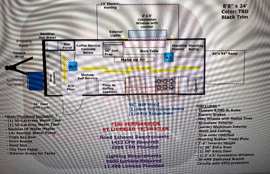 🍗🍔 Food Trailer & Equipment – FOR SALE 🍔🍗